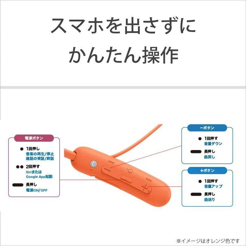 ソニー ワイヤレスステレオヘッドセット/マイク付き / 2020年モデル ブラック WI-SP510 B ワイヤレスステレオヘッドセット/マイク付き 2020年モデル ブラック WI SP510