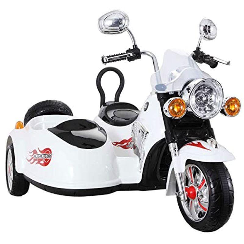 電動カー 電動乗用玩具 アメリカン バイク サイドカー 2人乗り BIKE 乗り物 おもちゃ 玩具 大型 電子玩具 子供が乗れる 乗用玩具
