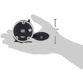 PENN Rival Level Wind Conventional Nearshore/Lake Fishing Reel, HT-100 Star  Drag, Max of 15lb