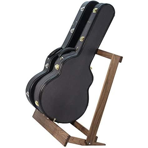 String Swing Walnut Guitar Case Rack for Electric and Acoustic, CC29-BW. ビオラケース