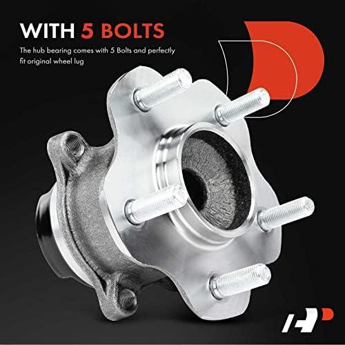 返品不可 A-Premium 2Pc Rear Wheel Bearings and Hub Assembly