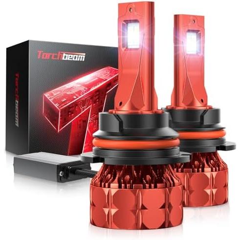 Torchbeam 9004/HB1 LEDヘッドライト電球 800%超明るさ 110W 30000