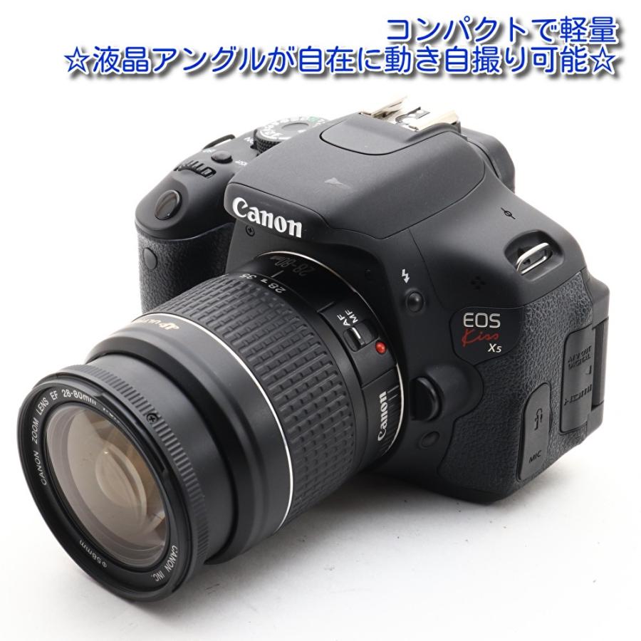 中古 美品 Canon EOS Kiss X5 レンズセット カメラ 一眼レフ 人気 初心者 おすすめ 新品8GBSDカード付  :1-18000-7:New Start - 通販 - Yahoo!ショッピング