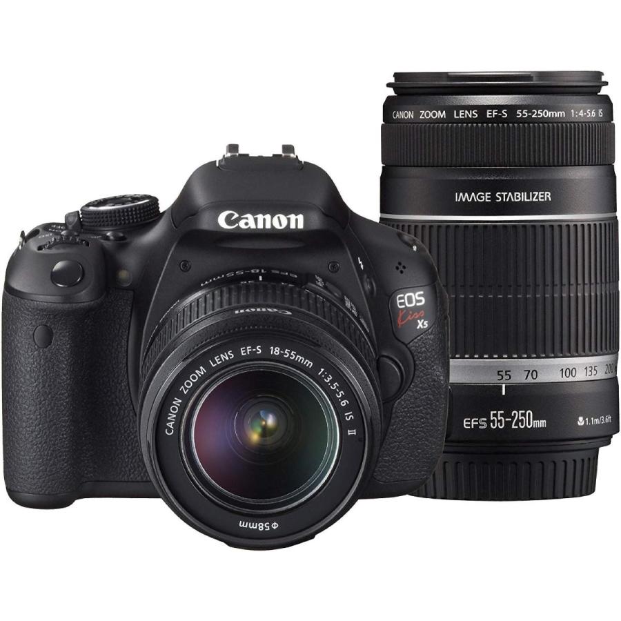 中古 美品 Canon X5 ダブルズームキット キャノン 一眼レフ カメラ 初心者 デポー 新品SDカード8GB 入門機 おすすめ 自撮り