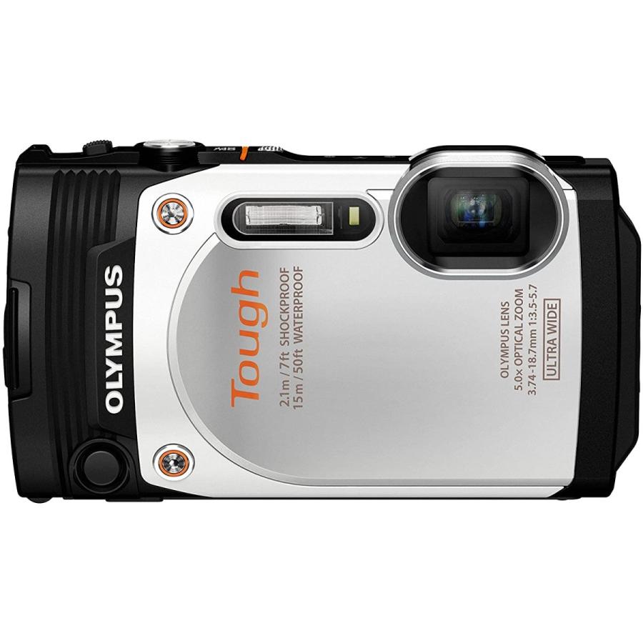 中古 良品 OLYMPUS STYLUS TG-860 ホワイト カメラ 人気 おすすす 初心者 オリンパス