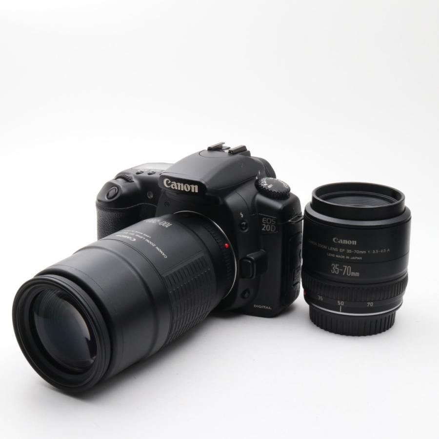 中古 良品 Canon 20D ダブルレンズセット キャノン カメラ 一眼 中古 良品 Canon 20D ダブルレンズセット キャノン カメラ 一眼