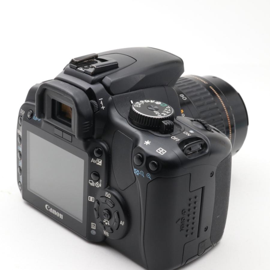 中古 美品 Canon EOS digital X ブラック レンズセット 一眼レフ カメラ キャノン 初心者 人気 おすすめ 新品CFカード8GB付｜tomocop-store｜02