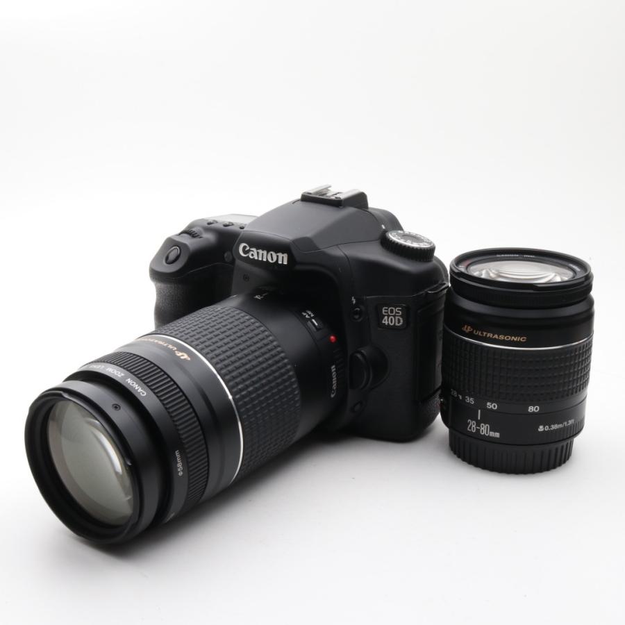 中古 良品 Canon 40D ダブルレンズセット キャノン カメラ 一眼 中古 良品 Canon 40D ダブルレンズセット キャノン カメラ 一眼