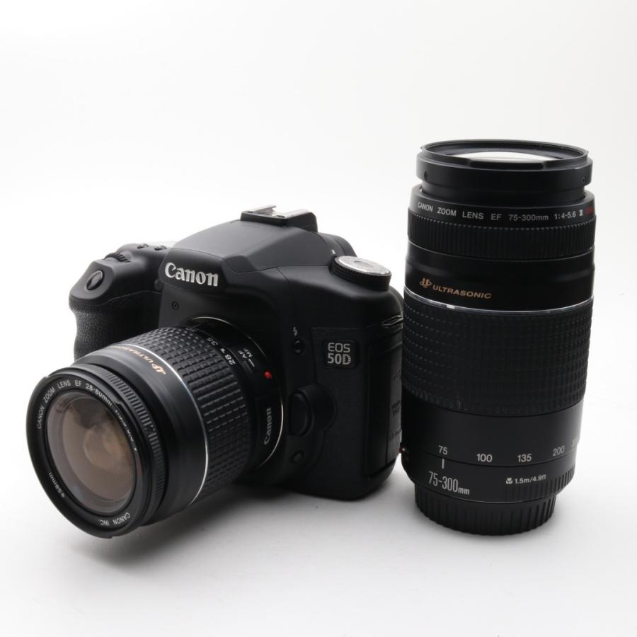 中古 良品 Canon 50D ダブルレンズセット キャノン カメラ 一眼レフ 初心者 人気 おすすめ 新品CFカード付｜tomocop-store｜02