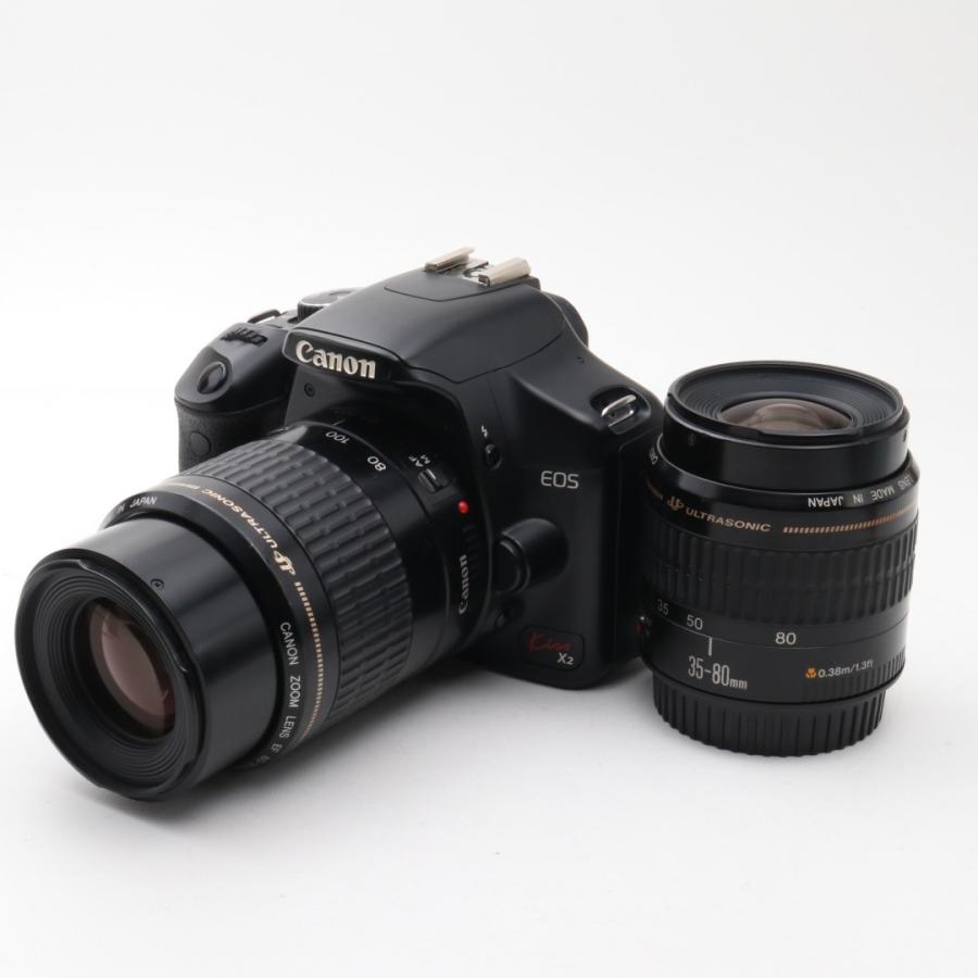 中古 美品 Canon EOS X2 ダブルズームセット 一眼レフ カメラ 中古 美品 Canon EOS X2 ダブルズームセット 一眼レフ カメラ
