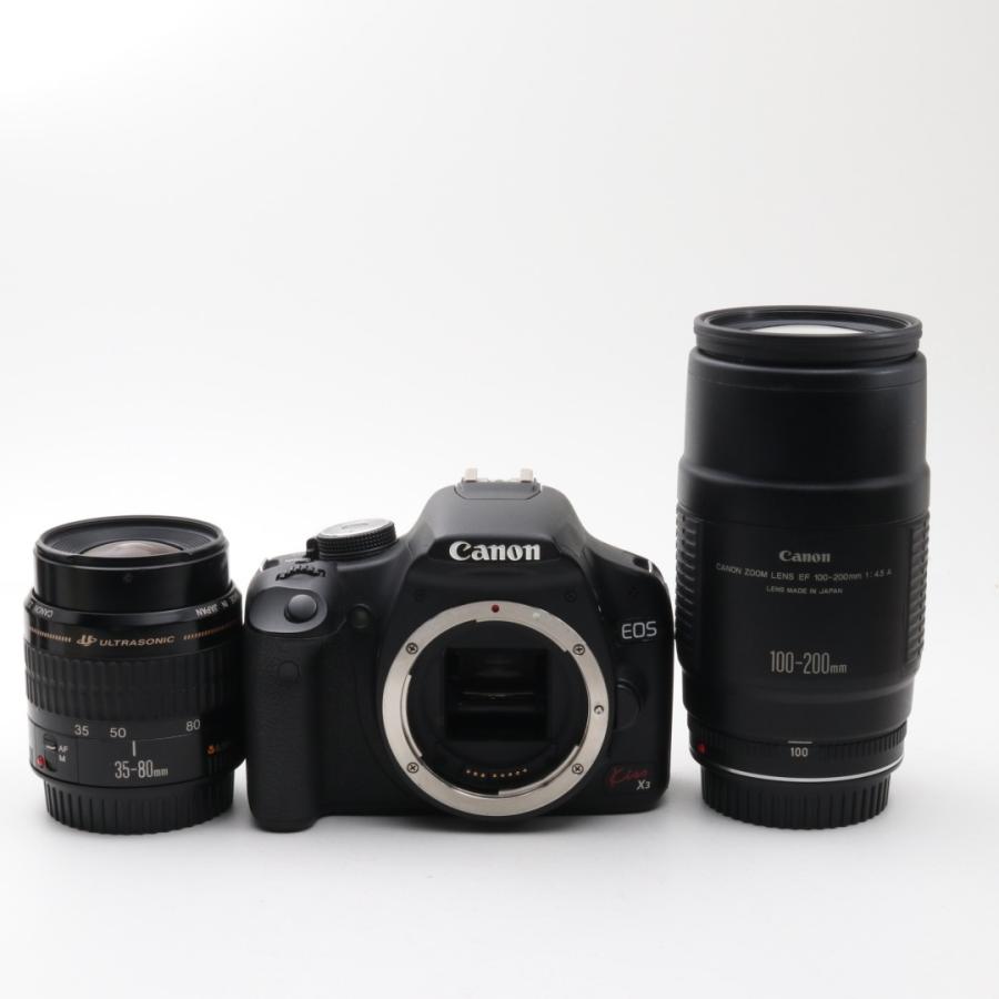 中古 美品 Canon EOS X3 ダブルズームセット 一眼レフ カメラ 中古 美品 Canon EOS X3 ダブルズームセット 一眼レフ カメラ