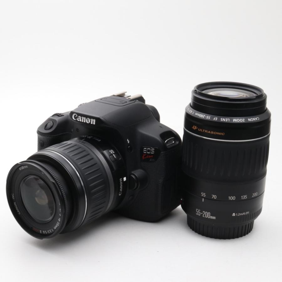 美品Canonデジタル一眼レフEOS Kiss X7i ダブルズームキット