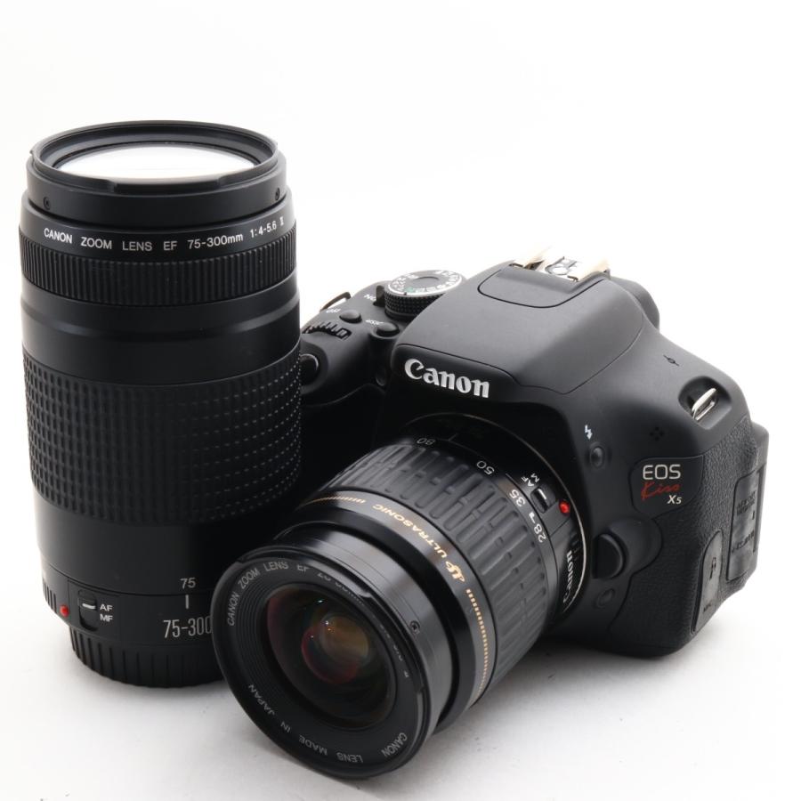中古 美品 Canon X5 ダブルズームセット キャノン 一眼レフ カメラ 自撮り おすすめ 初心者 入門機 新品SDカード8GB｜tomocop-store｜02