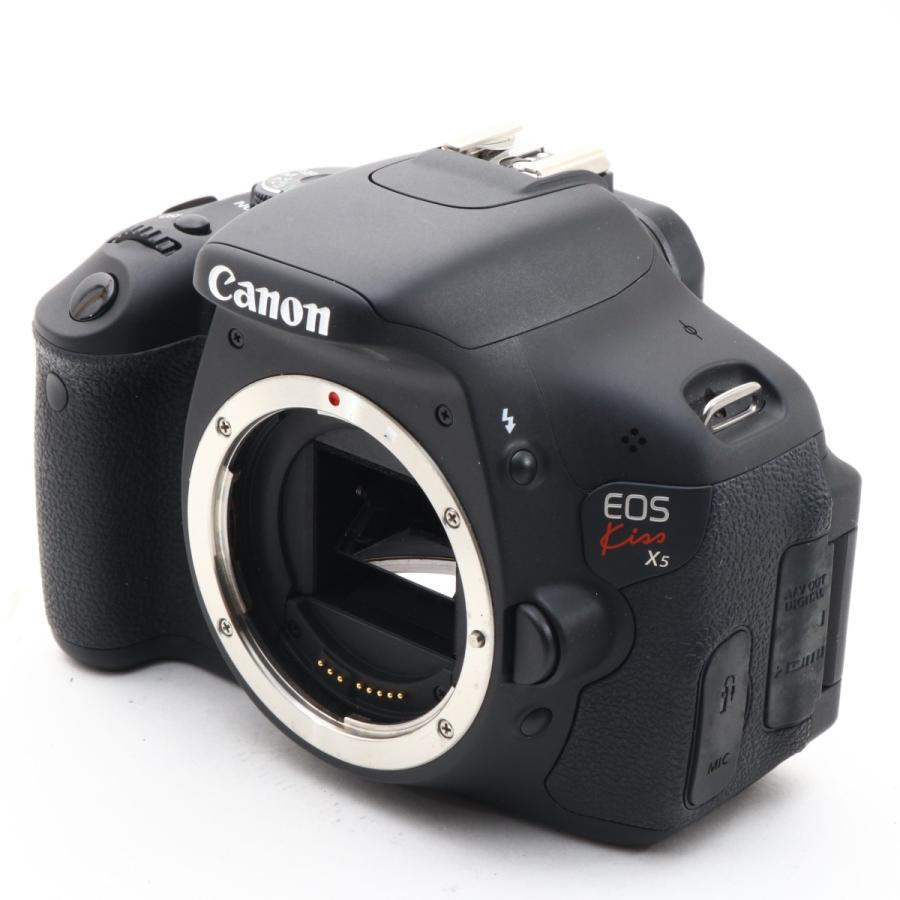 中古 美品 Canon X5 ダブルズームセット キャノン 一眼レフ カメラ 自撮り おすすめ 初心者 入門機 新品SDカード8GB :2