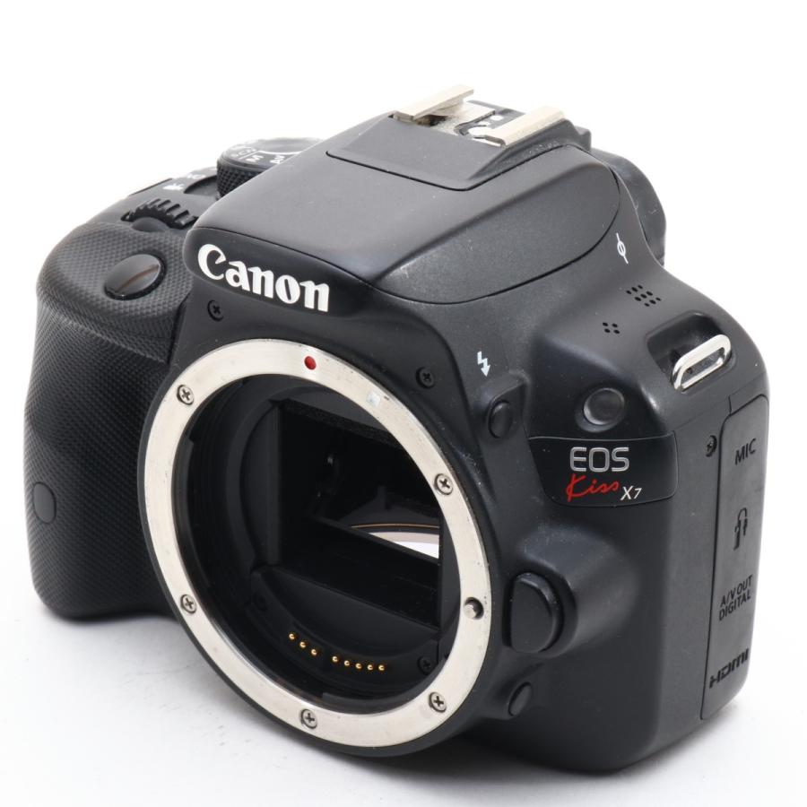 中古 美品 Canon EOS X7 ダブルズームセット 一眼レフ カメラ キャノン 初心者 人気 新品SDカード8GB付｜tomocop-store｜03