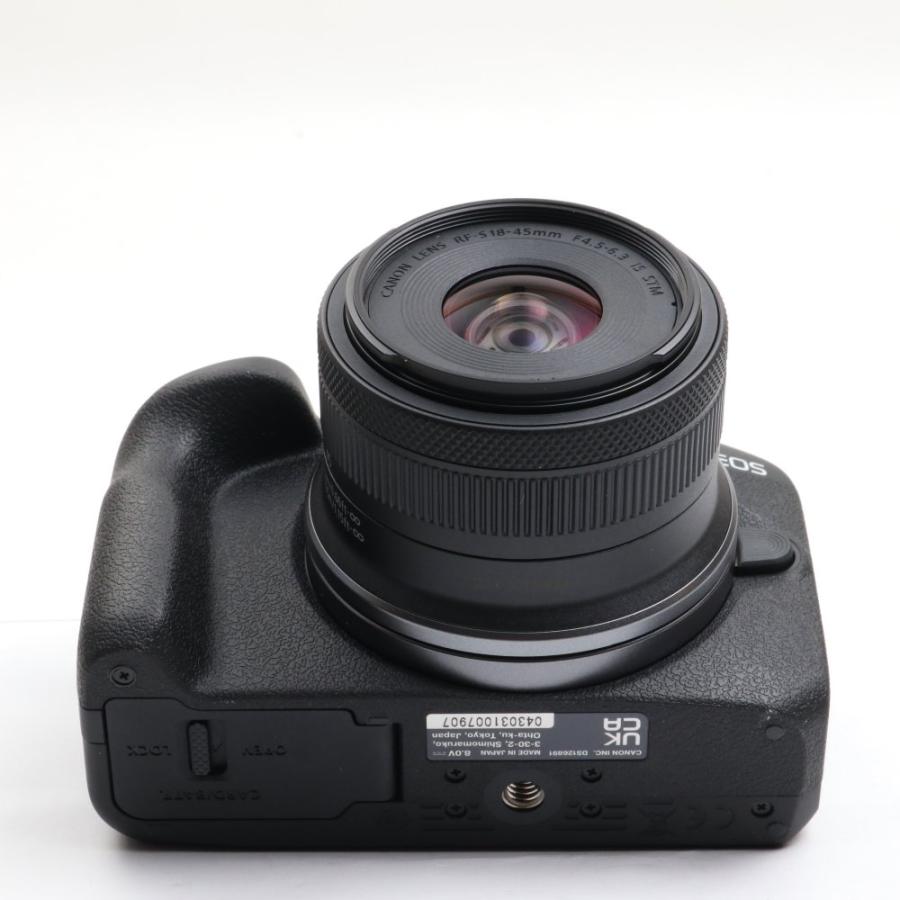 ミラーレス一眼カメラ　Canon ミラーレス一眼カメラ EOS R100 標準ズームレンズキット(RF-S18-45) ブラック/APS-C｜tomocop-store｜05