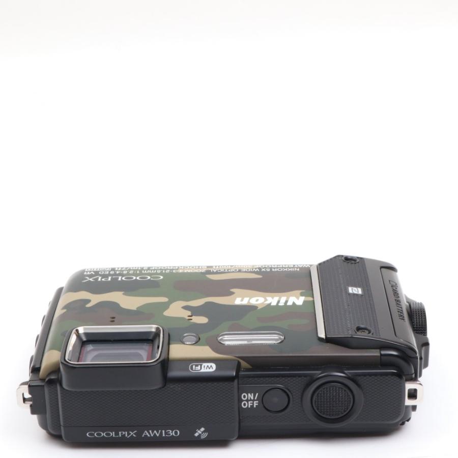 デジタルカメラ　Nikon デジタルカメラ COOLPIX AW130 カムフラージュグリーン｜tomocop-store｜04