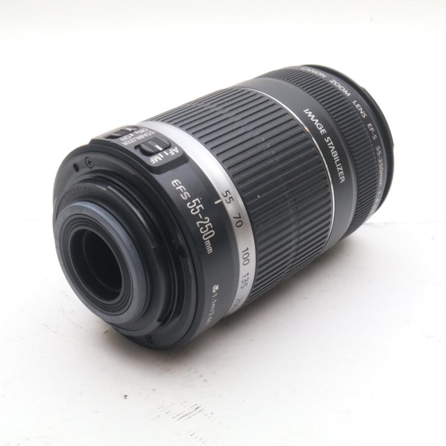 Canon 望遠レンズ EF-S55-250mm F4-5.6 IS APS-C対応 新品