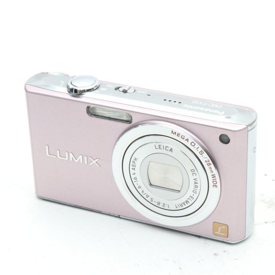 【美品】Panasonic LUMIX DMC-FX33　カクテルピンク パナソニック デジタルカメラ LUMIX (ルミックス) カクテル