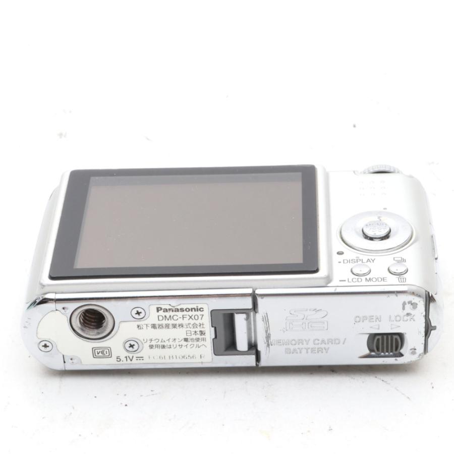【美品】パナソニック　デジカメ　LUMIX DMC-FX01 シルバー パナソニック 6メガ/広角28mm LUMIX DMC-FX01-S(シルバー