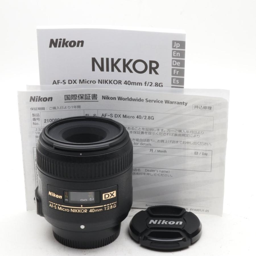 Nikon 単焦点マイクロレンズ AF-S DX Micro NIKKOR 40mm f/2.8G ニコン