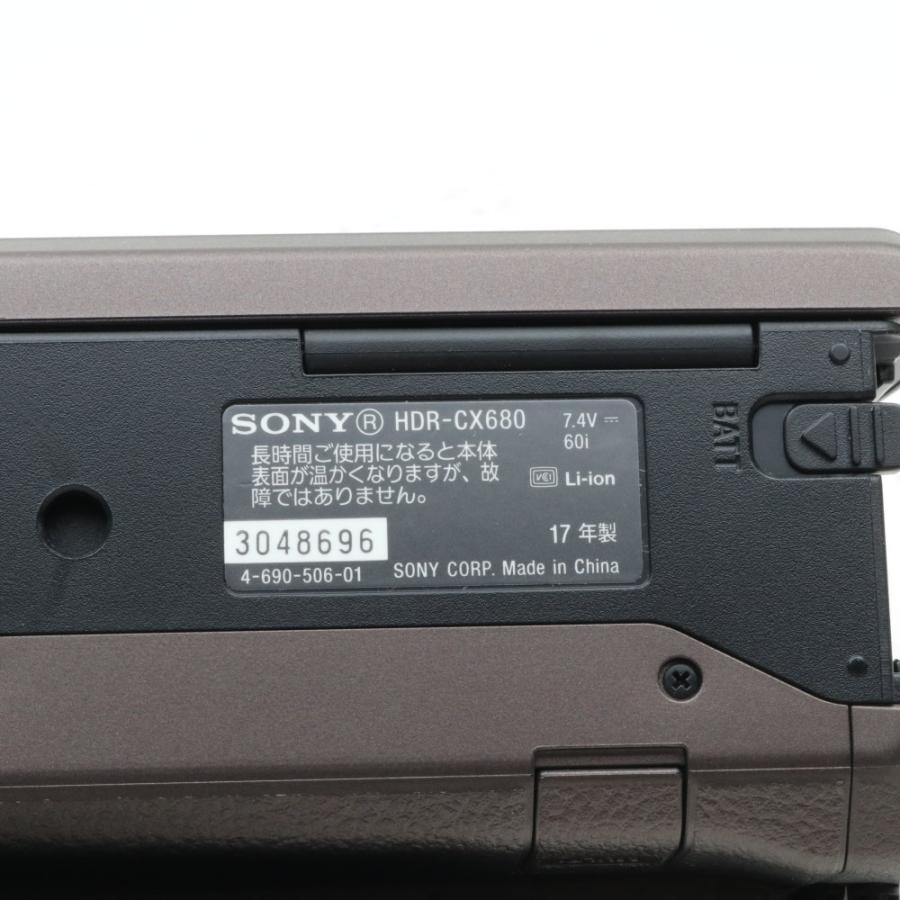 ソニー SONY ビデオカメラ Handycam 光学30倍 内蔵メモリー64GB ブロンズブラウンHDR-CX680 TI dwos6rj SONY(ソニー) ビデオカメラ Handycam 光学30倍 内蔵メモリー64GB