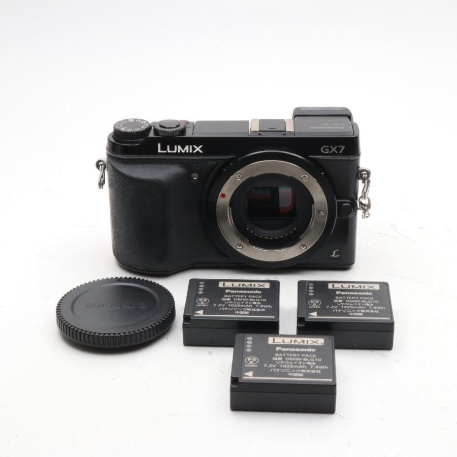 パナソニック ミラーレス一眼カメラ ルミックス GX7 ボディ ブラック