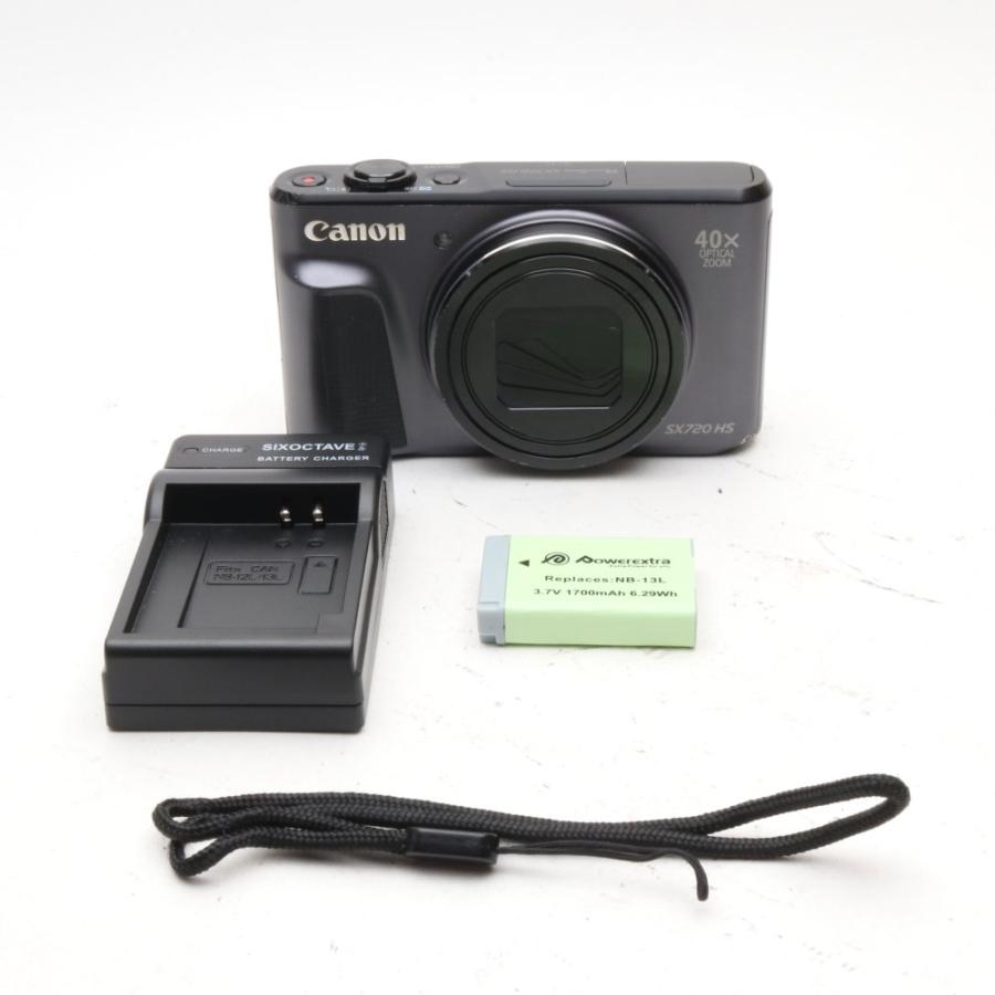 Canon デジタルカメラ PowerShot SX720 HS ブラック 光学40倍ズーム
