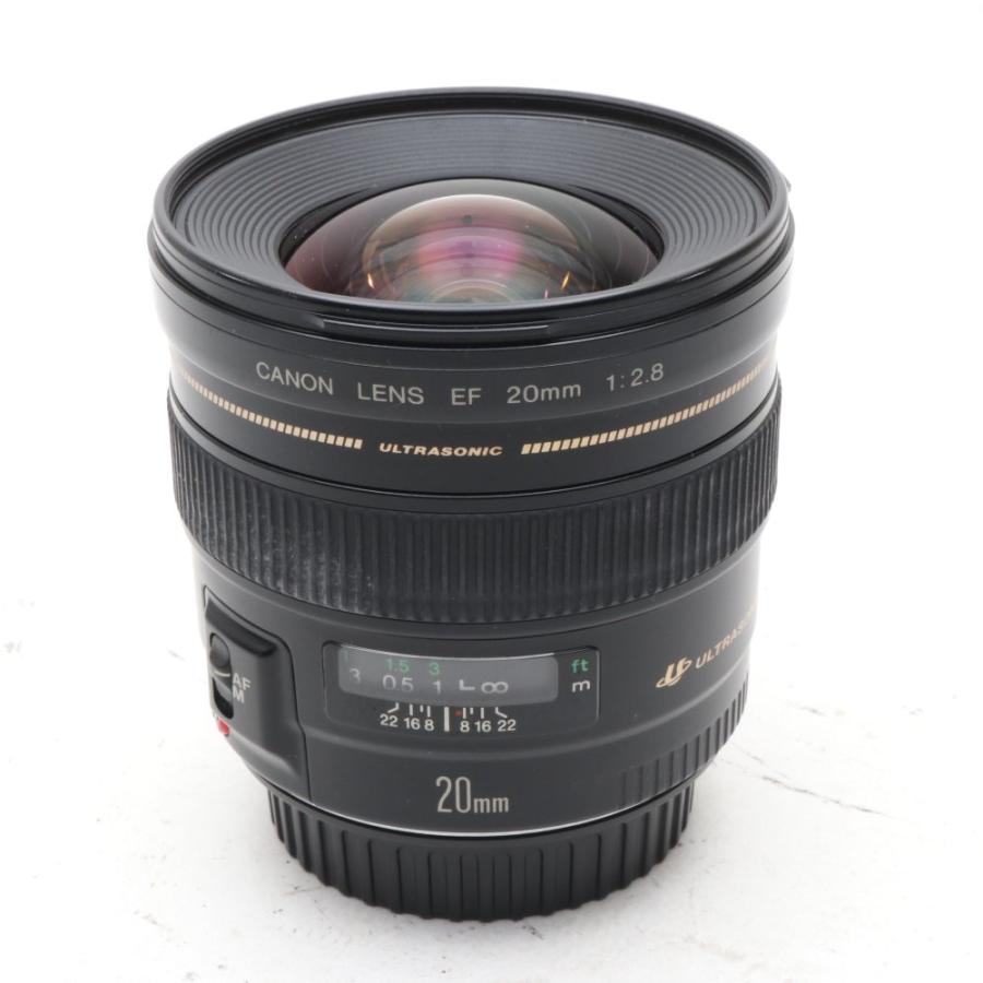 Canon 単焦点レンズ EF20mm F2.8 USM フルサイズ対応 : オンカメ