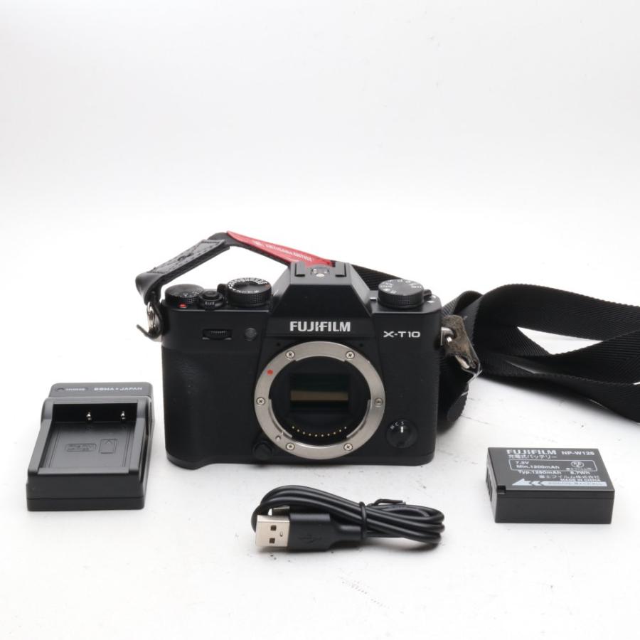 FUJIFILM ミラーレス一眼 X-T10 ボディ ブラック X-T10-B : オンカメ