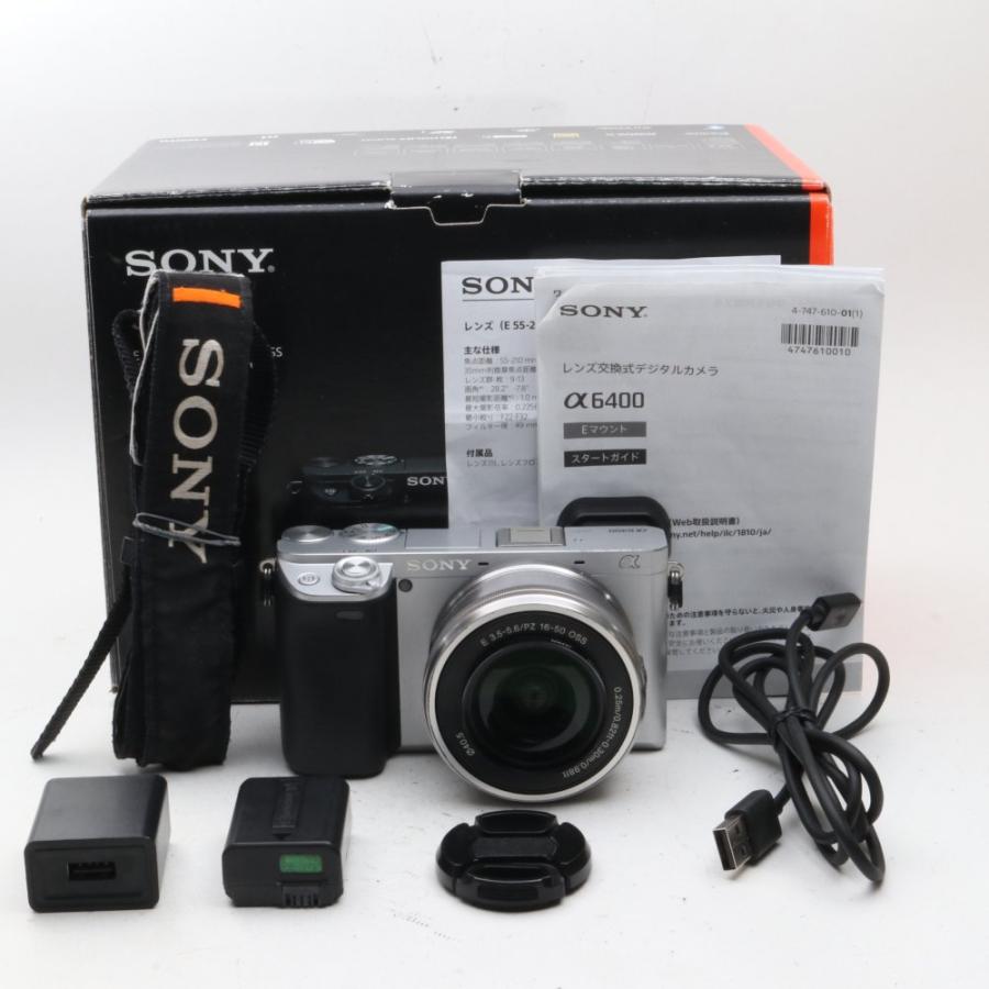 SONY(ソニー) APS-C ミラーレス一眼カメラ α6400 パワーズームレンズ