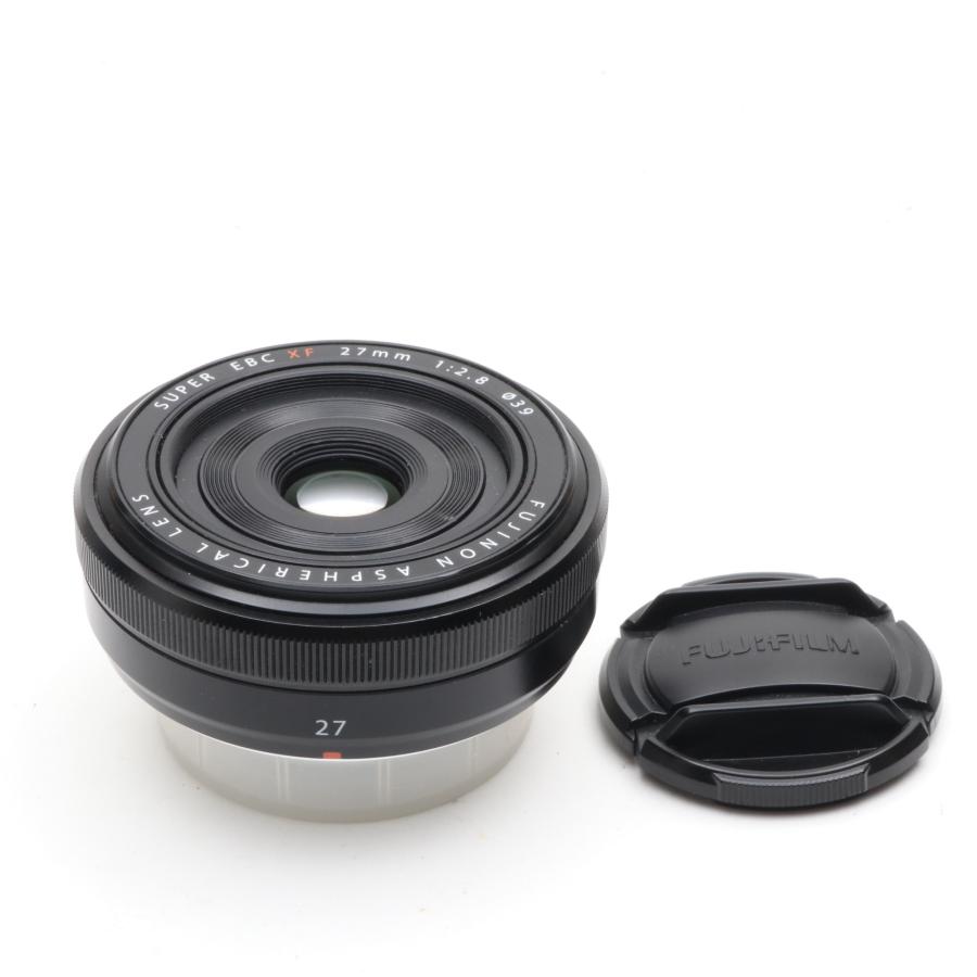 FUJIFILM 単焦点広角レンズ XF27mmF2.8 B ブラック : オンカメ - 通販