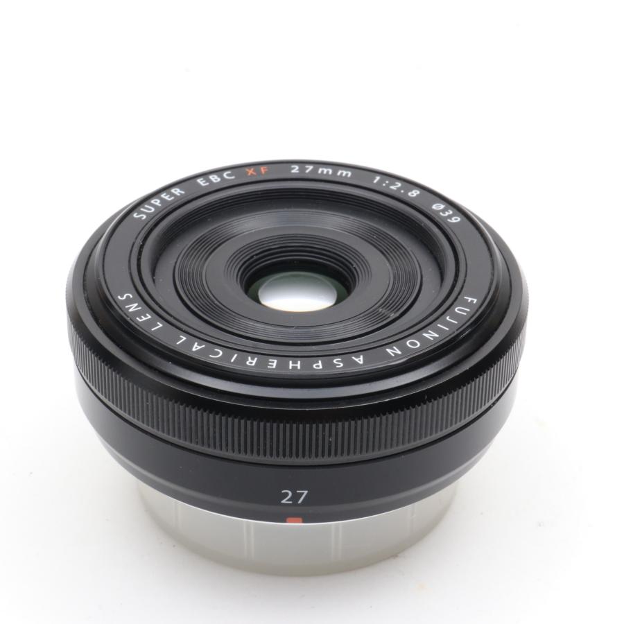 FUJIFILM 単焦点広角レンズ XF27mmF2.8 B ブラック : オンカメ - 通販