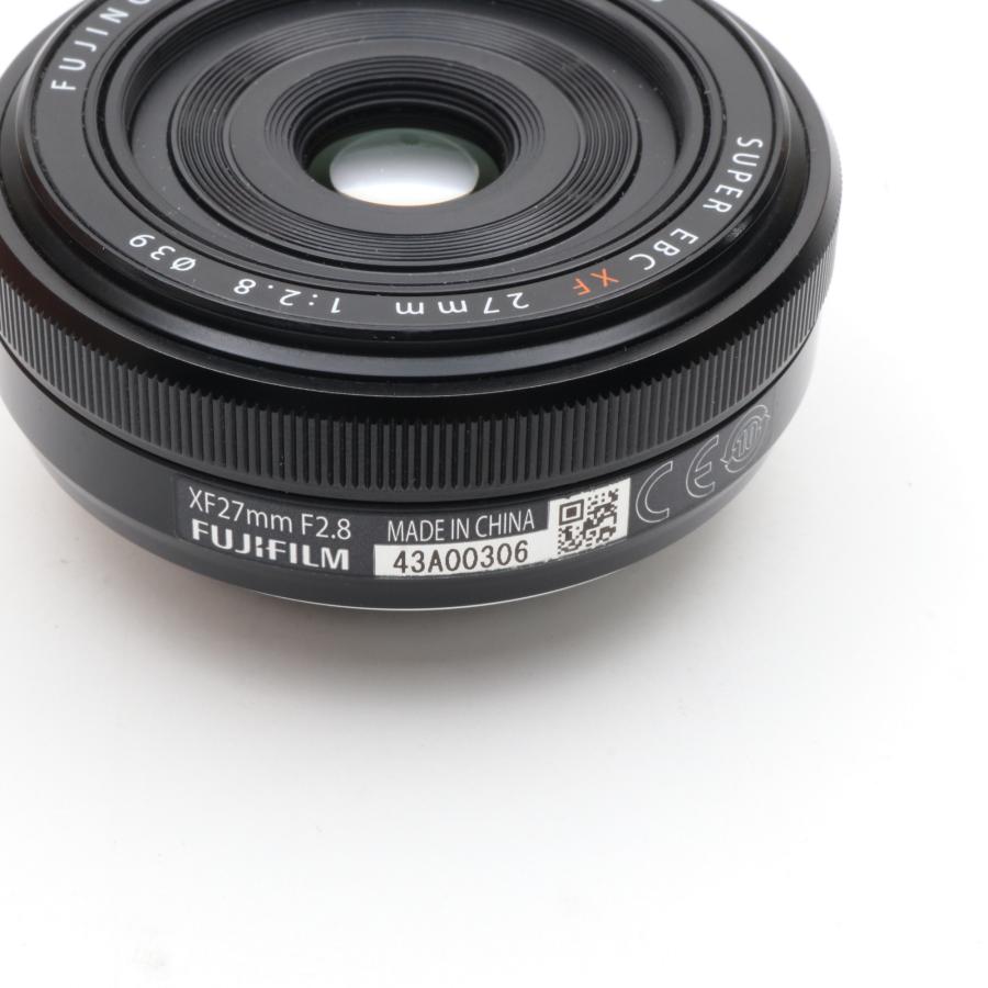 【美品】FUJIFILM XFレンズ XF27mm F2.8 単焦点 広角 FUJIFILM 単焦点広角レンズ XF27mmF2.8 B ブラック : オンカメ - 通販