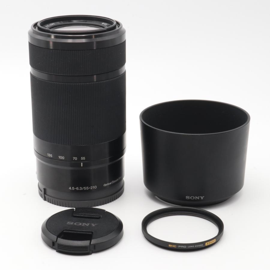 SONY E 55-210mm F4.5-6.3 OSS SEL55210 ブラック 〔ソニー Eマウント
