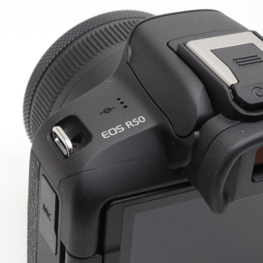 Canon ミラーレス一眼カメラ EOS R50 標準ズームレンズキット(RF-S18