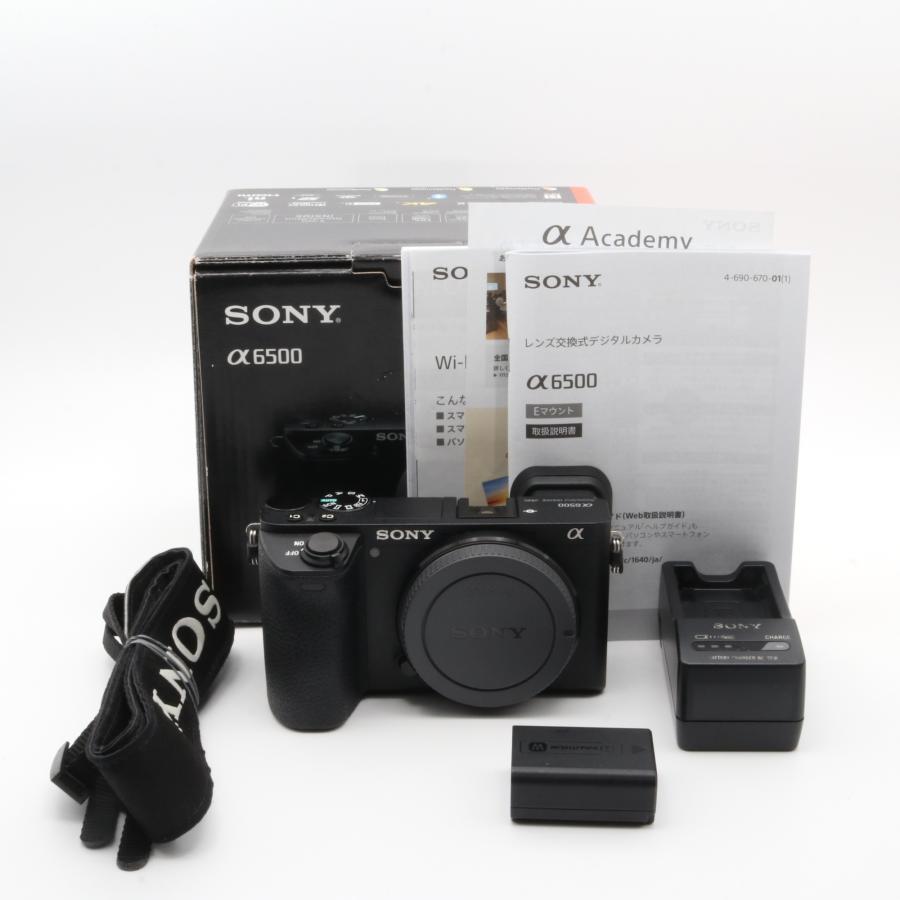 シャッター回数：470回】SONY α6500 ILCE-6500 ボディ 〔SONY E 
