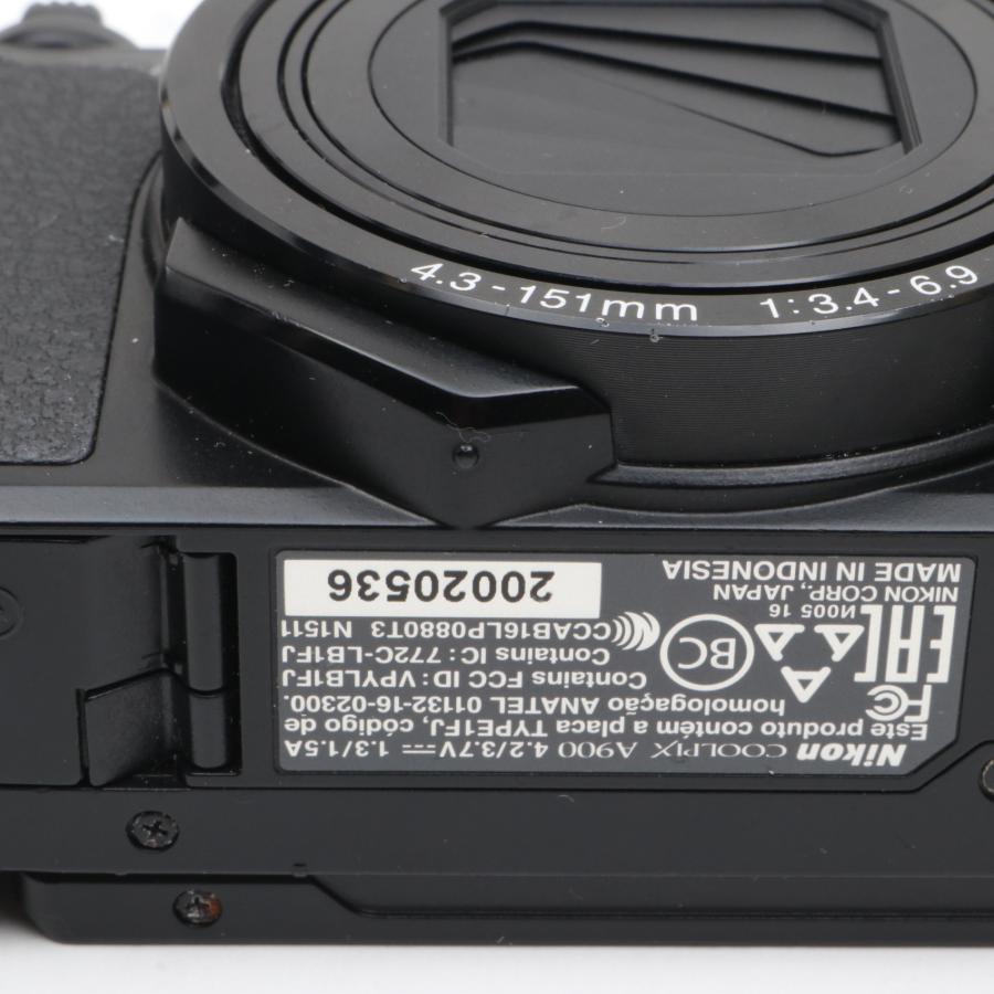 Nikon デジタルカメラ COOLPIX A900 光学35倍ズーム 2029万画素 ブラック A900BKの画像