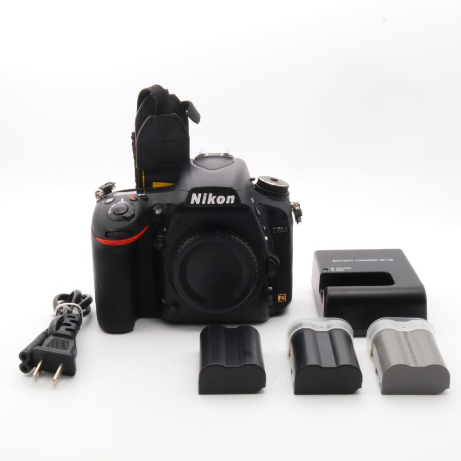 【低ショット回数】Nikon D750 本体 デジタル一眼レフ シャッター回数【39000回】Nikon D750 ボディ 一眼レフカメラ 〔NIKON