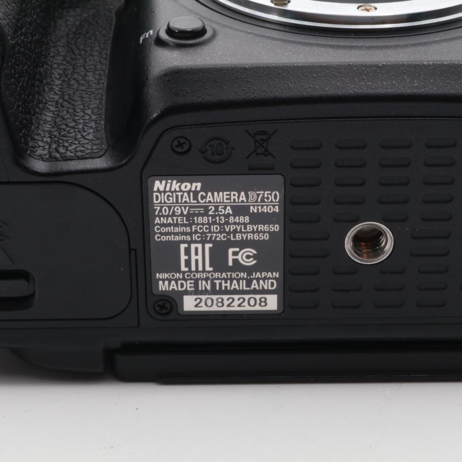 シャッター回数【39000回】Nikon D750 ボディ 一眼レフカメラ 〔NIKON