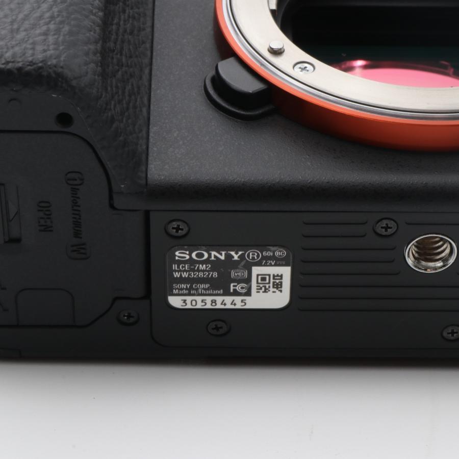 シャッター回数：4000回】SONY α7 II ボディ ILCE-7M2 ミラーレス