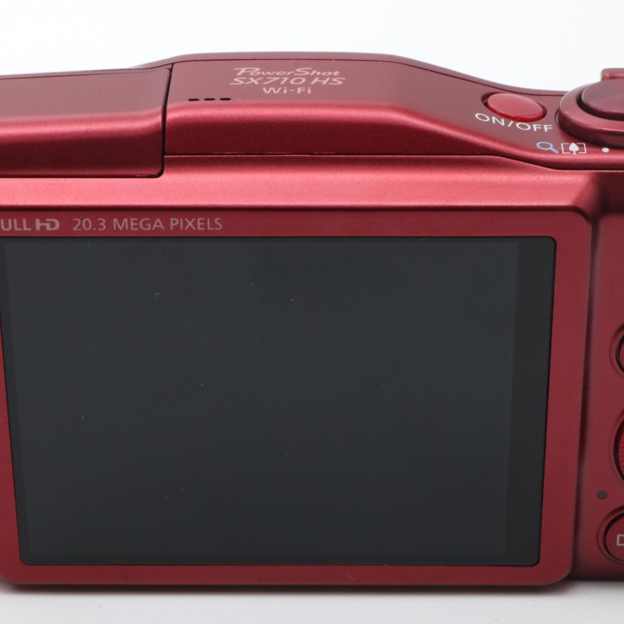 Canon PowerShot SX710 HS レッド デジタルカメラ : オンカメ - 通販