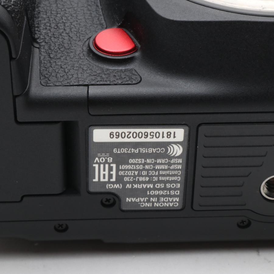 Canon デジタル一眼レフカメラ EOS 5D Mark IV ボディー EOS5DMK4