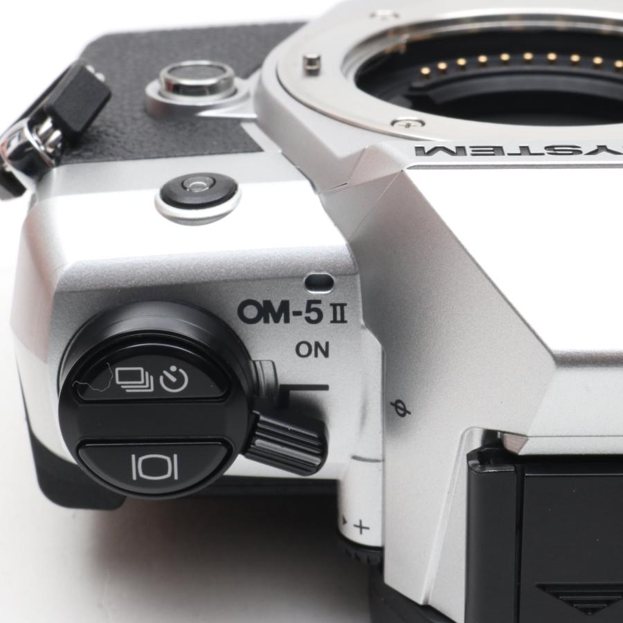 シャッター回数：800回】OLYMPUS OM-5 Mark II ボディ シルバー