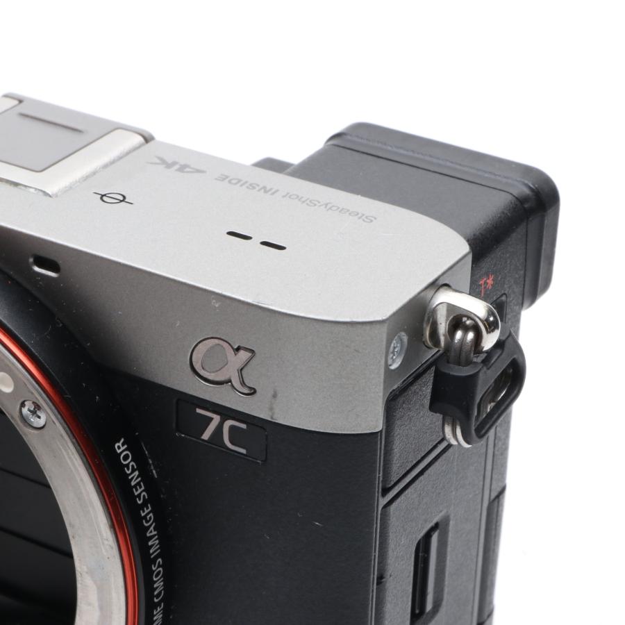 SONY α7C ボディ シルバー ILCE-7C フルサイズミラーレス一眼 〔SONY E マウント〕の画像