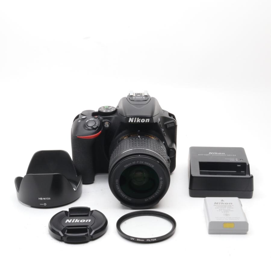 Nikon D5600 AF-P 18-55 VR レンズキット ブラック 〔NIKON F マウント