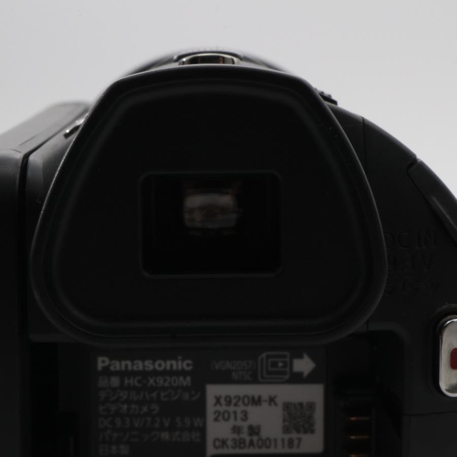 Panasonic デジタルハイビジョンビデオカメラX920 内蔵メモリー64GB