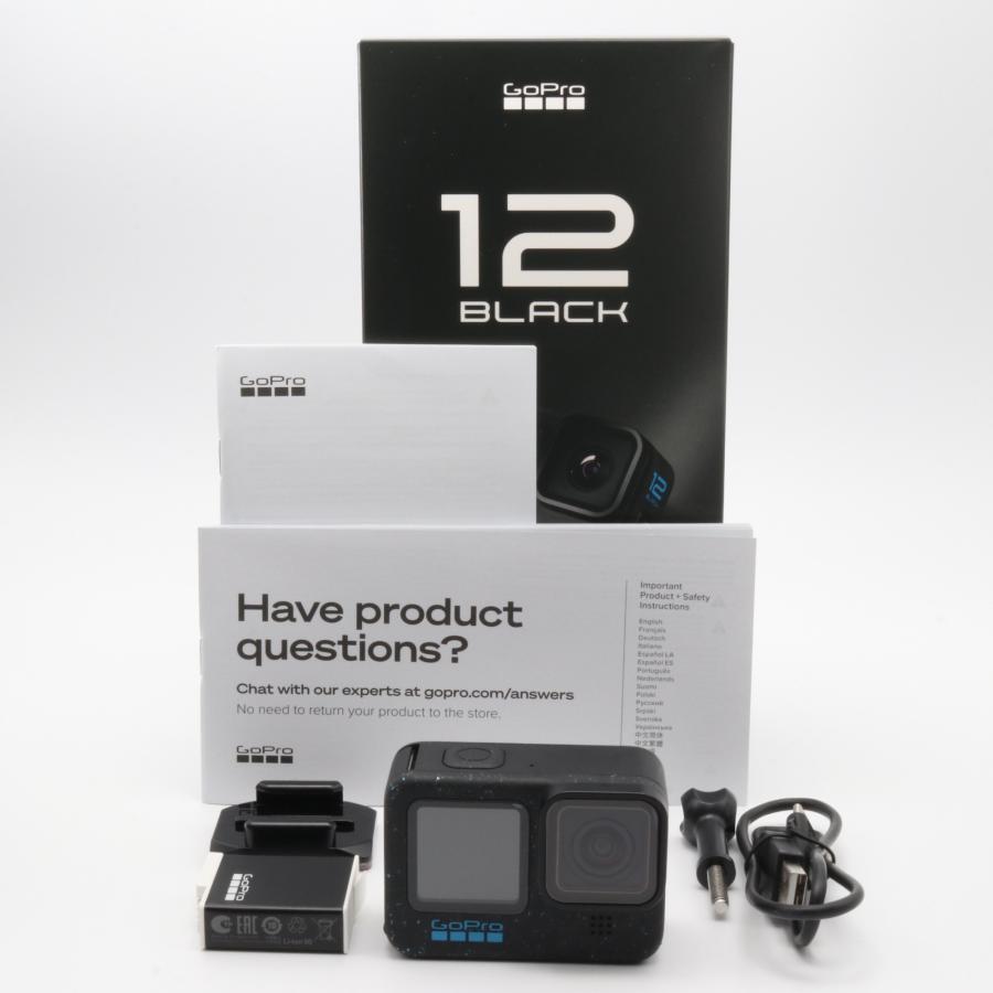 GoPro HERO12 ブラック CHDHX-121-FW アクションカメラ : オンカメ 