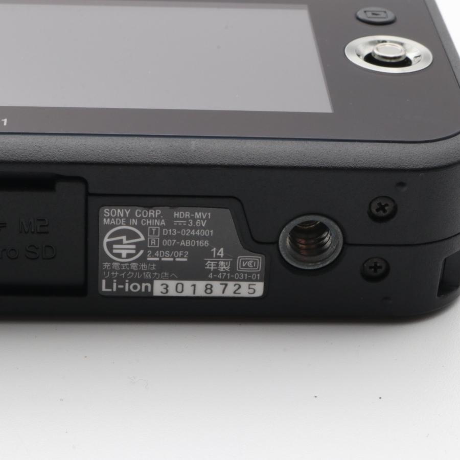 SONY ビデオカメラ HDR-MV1 ブラック ミュージックビデオレコーダー