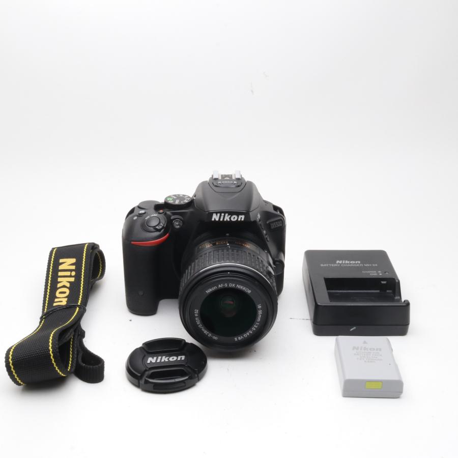 シャッター回数：30000回】Nikon デジタル一眼レフカメラ D5500 18-55